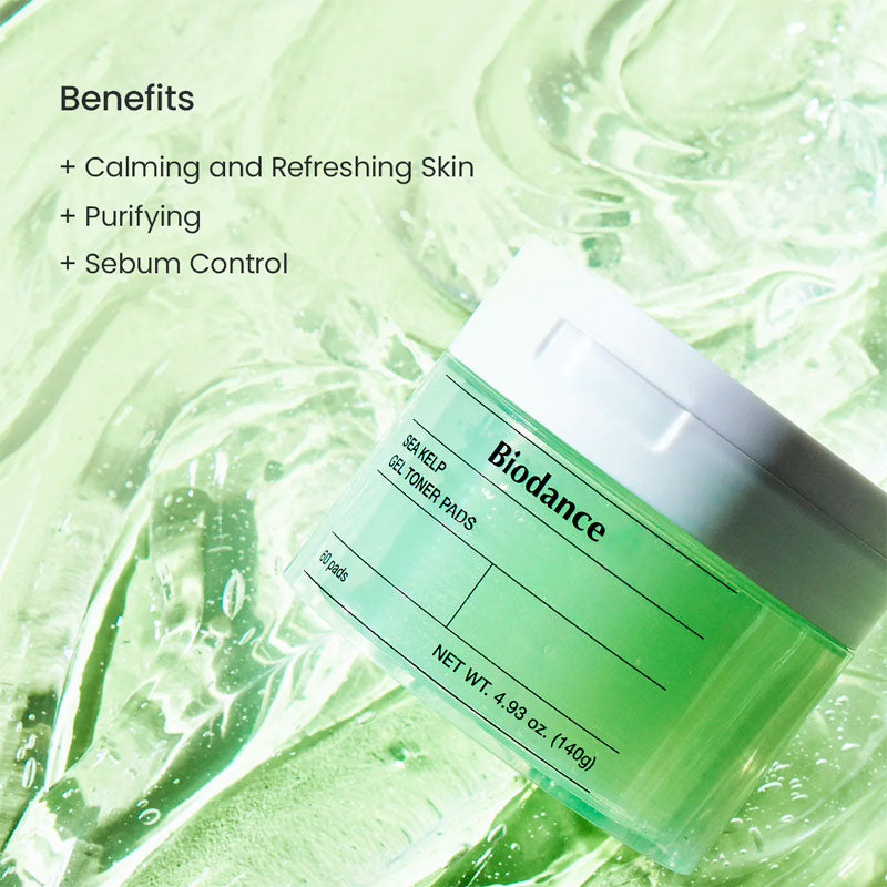 Biodance Sea Kelp Gel Toner Pad 140g / 60pads