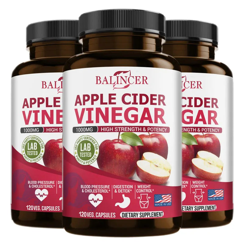 Bcuelov Apple Cider Vinegar – 120 Capsules