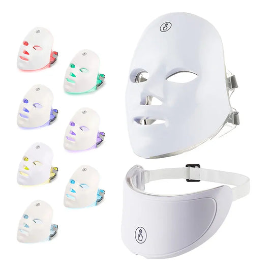 ForeverLily Wireless LED Facial Mask – Neck or Full Face & Neck Options