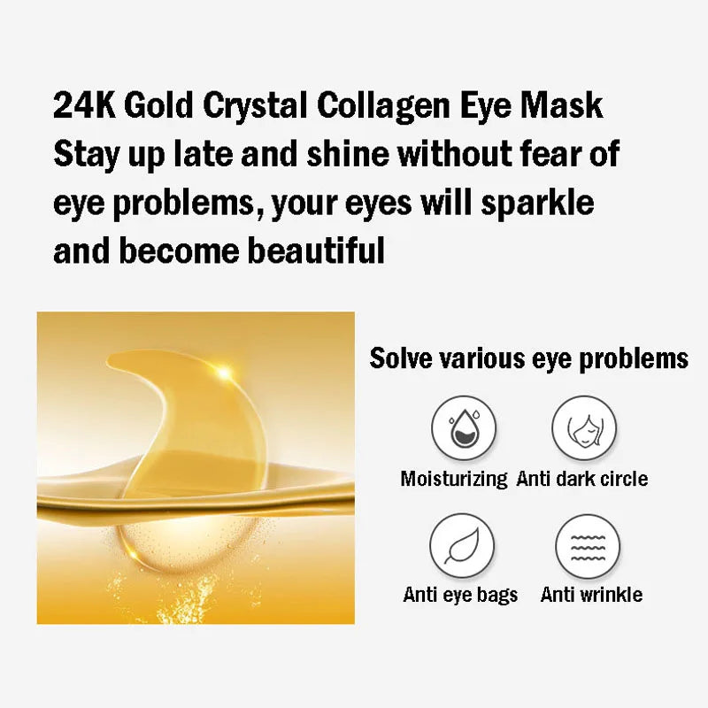 Seaweed Gold Collagen Eye Masks  60pcs