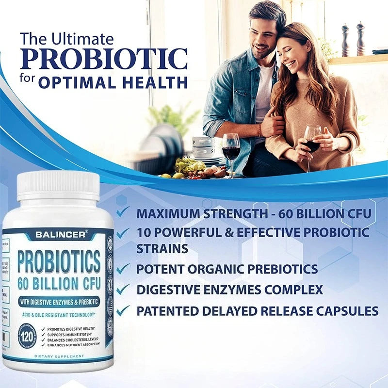 Balincer Probiotic Capsules – 30/60/120 Count