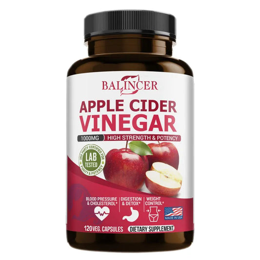 Bcuelov Apple Cider Vinegar – 120 Capsules